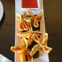 Cream cheese wontons at Fusion Restaurant and Bar in Riverside