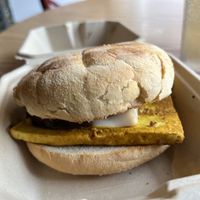 Breakfasts sandwich   at Funk N Waffles in Syracuse