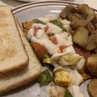 Tofu scramble   at Funk N Waffles in Syracuse
