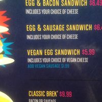 Vegan Options  at Funk N Waffles in Syracuse