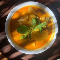 Red curry   at My Little Cafe in Siem Reap