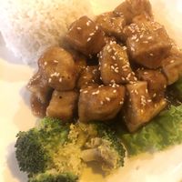 Vegan General Tsao ❤️🌱 at My Little Cafe in Siem Reap