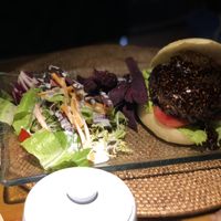 Sesame Burger at Sage in Ubud