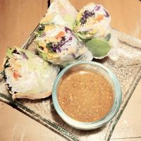 Summer rolls at Sage in Ubud