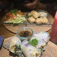 Summer rolls  at Sage in Ubud