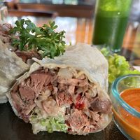 Jackfruit burrito  at Sage in Ubud