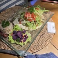 Jackfruit asada tacos   at Sage in Ubud