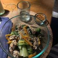 Teriyaki bowl (I swapped tempeh for tofu), premixed   at Sage in Ubud