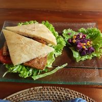 Tofu sandwich at Sage in Ubud