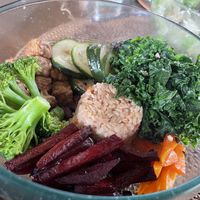 Vibrant bowl  at Sage in Ubud