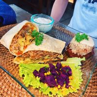 California burrito   at Sage in Ubud