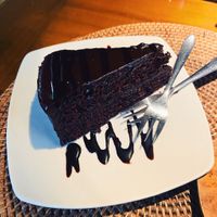 Chocolate cake  at Sage in Ubud