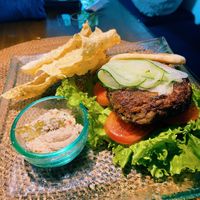 Bombay burger  at Sage in Ubud