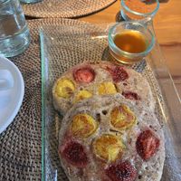 Gluten free pancakes   at Sage in Ubud