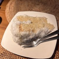 Coconut cake  at Sage in Ubud