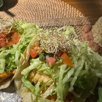 Tempeh tacos #Veganuary at Sage in Ubud