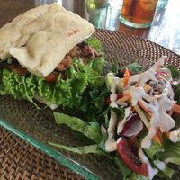 Tempeh sandwich at Sage in Ubud