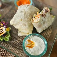 Jackfruit wrap at Sage in Ubud