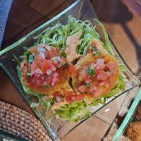 Corn cakes at Sage in Ubud