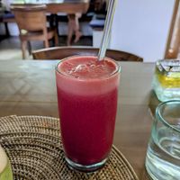 Purple Rain Juice at Sage in Ubud