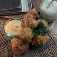 Cauliflower fritas 50k rp at Sage in Ubud
