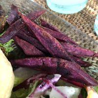 Delicious sweet potato fries at Sage in Ubud