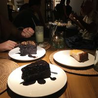 2Layer Chocolate, Pineapple Cheesecake and Hazelnut Fudge at Sage in Ubud