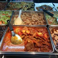 Economic mixed rice. at Xin En Vegetarian 心恩素食 in West Singapore