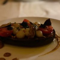 Roasted eggplant (Amazing!)  at Wynn Hotel - SW Steakhouse in Las Vegas