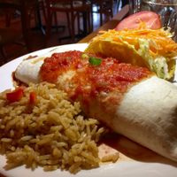 Vegan Frijoles Burrito at Carlos Cantina in Boronia