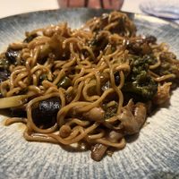 Soba noodles with vegetables  at La Boca in Cordoba