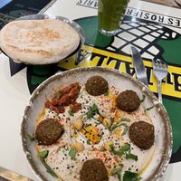 Huge servings at L'as du Fallafel in Paris