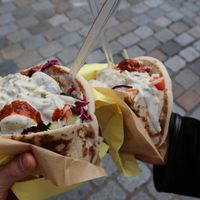 falafel sandwich!   at L'as du Fallafel in Paris