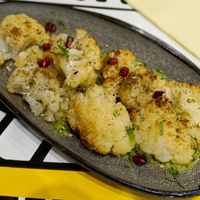 Roasted cauliflower at L'as du Fallafel in Paris