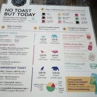 New menu at Mama Ines in Sevilla