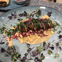 Buffalo Wing Tacos (cauliflower)  at The Healthy Hub in Cairns