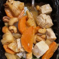 Cashew Dish with Tofu, Level 3 🌶️🌶️🌶️  at Dancing Noodle in Parker