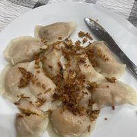 Lentil pierogi  at Bar Górski in Zakopane