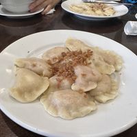 Lentil pierogi  at Bar Górski in Zakopane