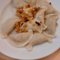 Pierogi with cabbage and mushrooms at Bar Górski in Zakopane