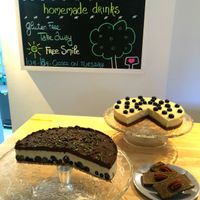 Fabulous raw desserts from So Cuisine at Só Cuisine in Saint Jean