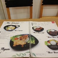 Rice selection at Herbivore in Jakarta