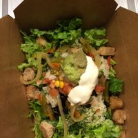 Burrito salad box at Ain Soph.Ripple Kabukicho in Tokyo