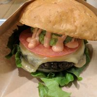 Cheese Burger at Ain Soph.Ripple Kabukicho in Tokyo