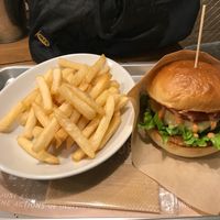 Burger at Ain Soph.Ripple Kabukicho in Tokyo