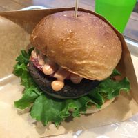 Ripple burger at Ain Soph.Ripple Kabukicho in Tokyo
