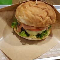 burger at Ain Soph.Ripple Kabukicho in Tokyo