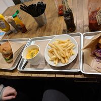 Burgers, fries & mac & cheese at Ain Soph.Ripple Kabukicho in Tokyo