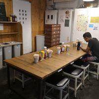 View of cafe at Ain Soph.Ripple Kabukicho in Tokyo