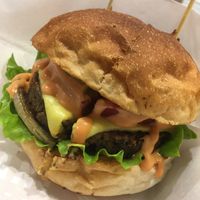 Cheeseburger (best!) at Ain Soph.Ripple Kabukicho in Tokyo